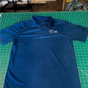 Pepsi Nike Blue Polo Shirt
